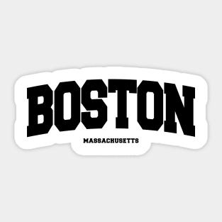 BOSTON Massachusetts V.3 Sticker